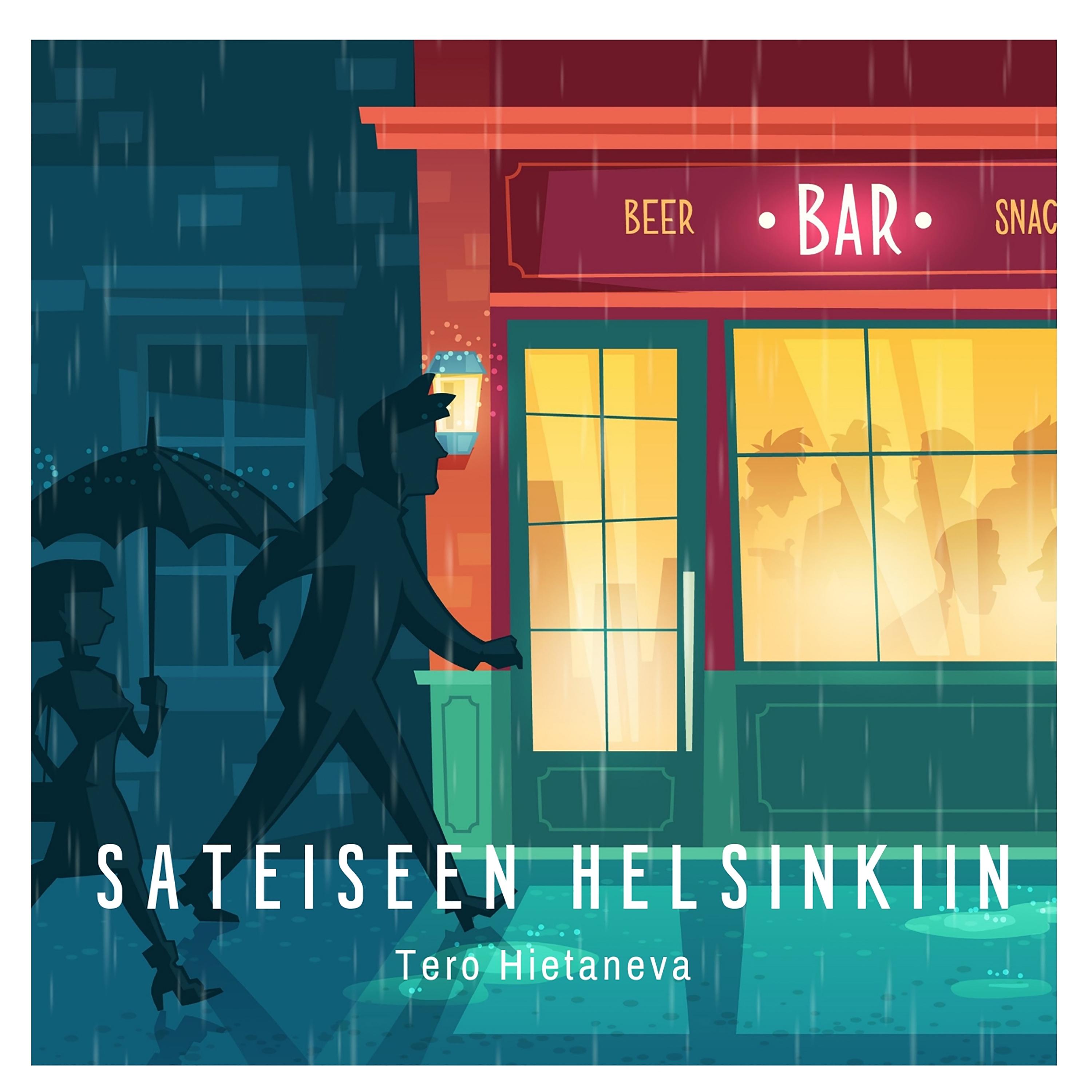 Sateiseen Helsinkiin