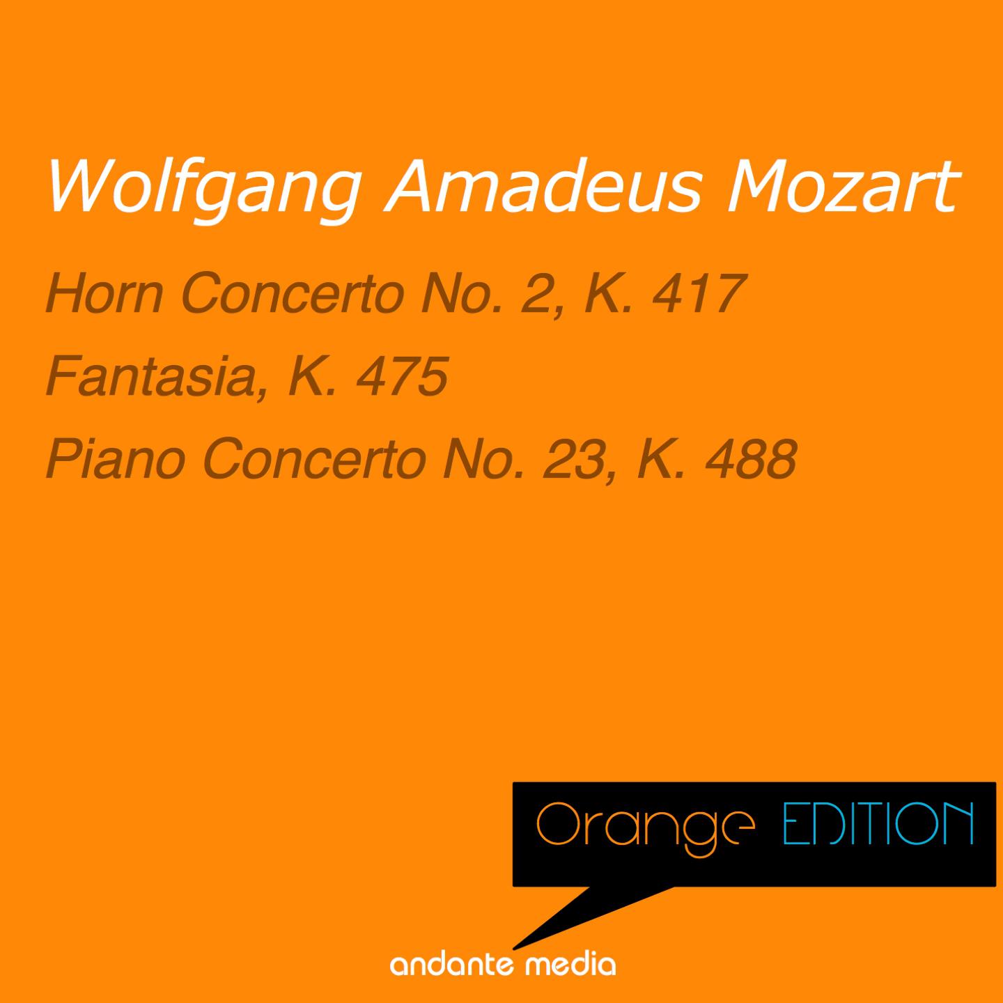 Orange Edition - Mozart: Horn Concerto No. 2, K. 417 & Piano Concerto No. 23, K. 488