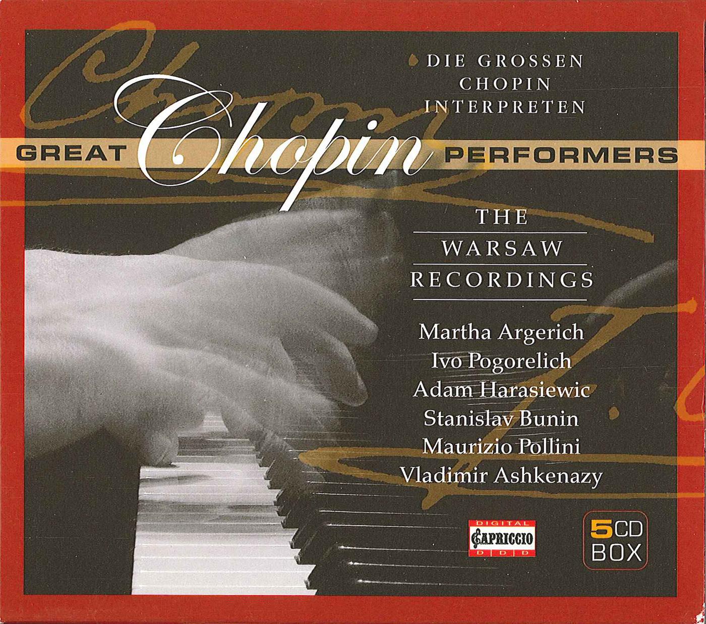 CHOPIN, F.: Piano Music (The Great Chopin Performances)