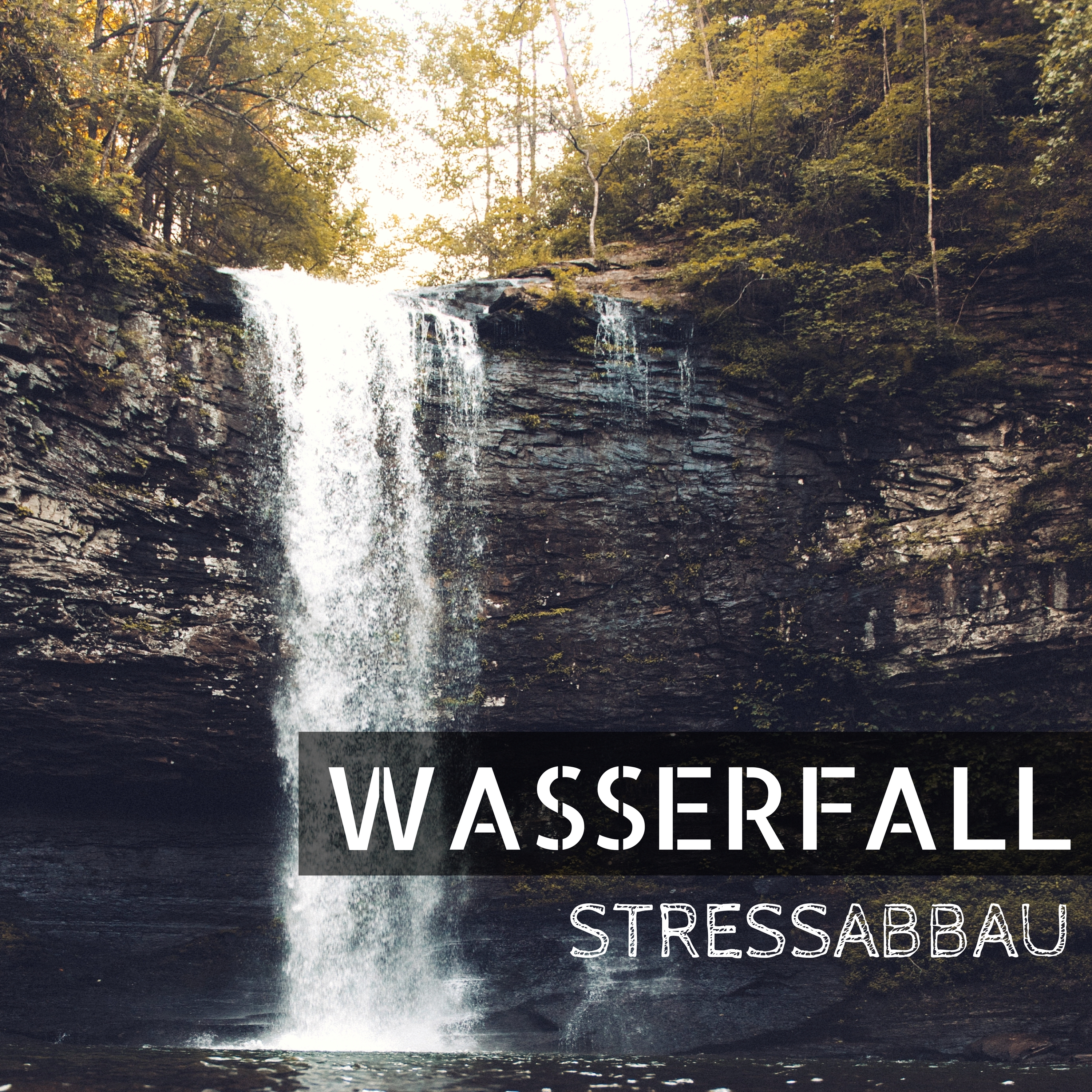 Wasserfall Stressabbau