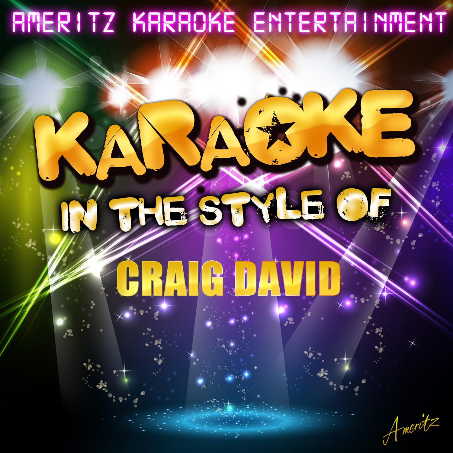 Karaoke (In the Style of Craig David)