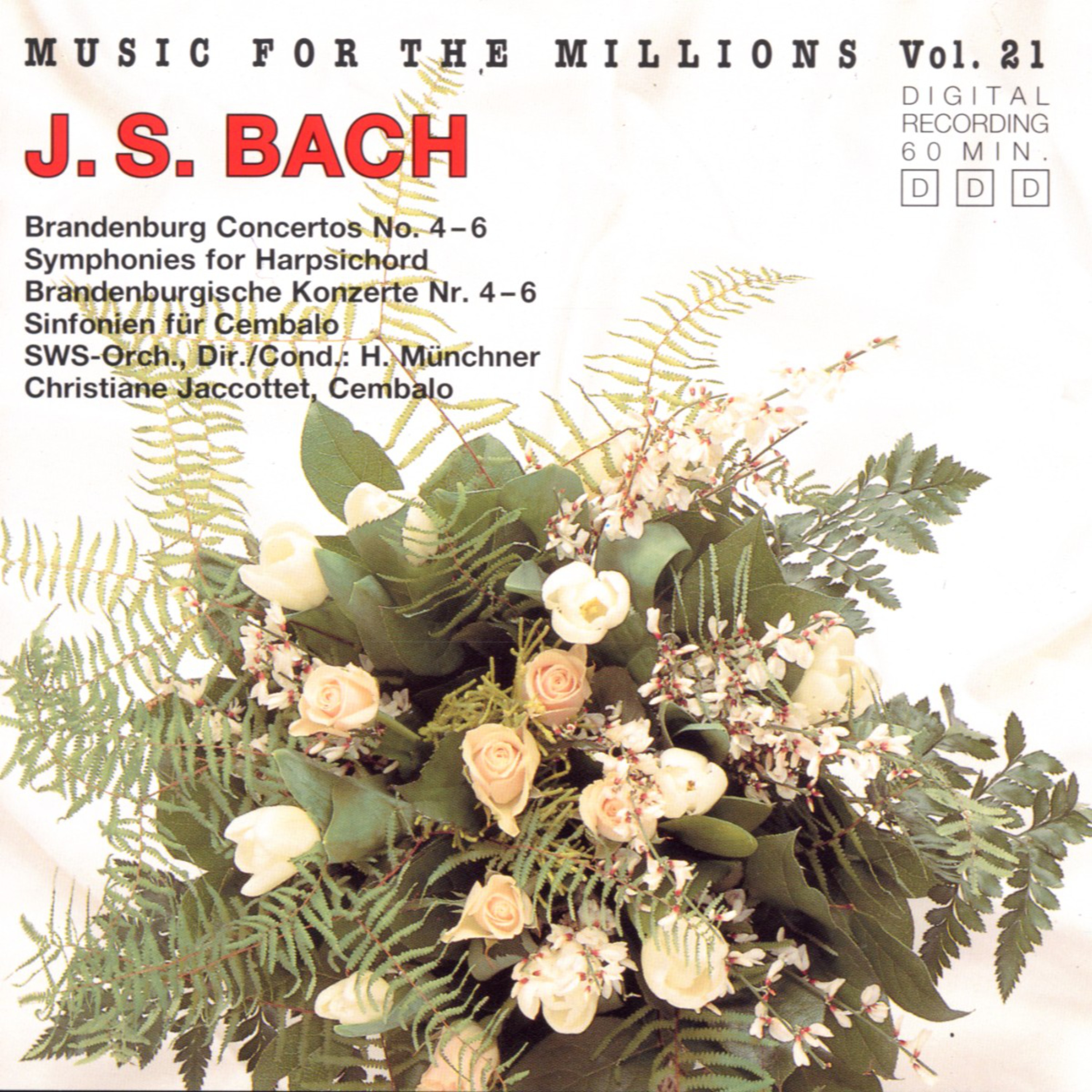 Music For The Millions Vol. 21 - Johann Sebastian Bach