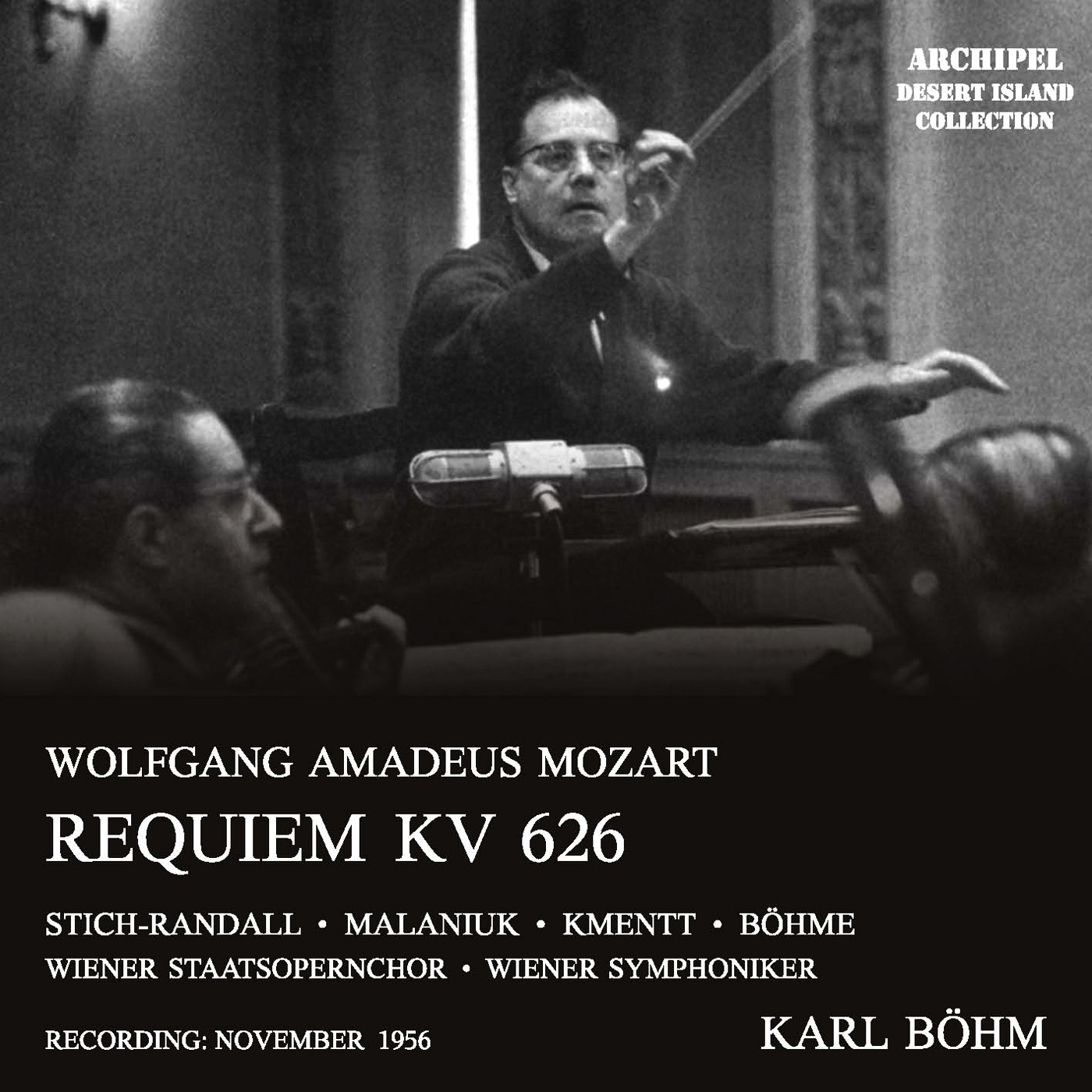MOZART, W. A.: Requiem in D Minor Vienna State Opera Chorus and Symphony, B hm 1956, 1957