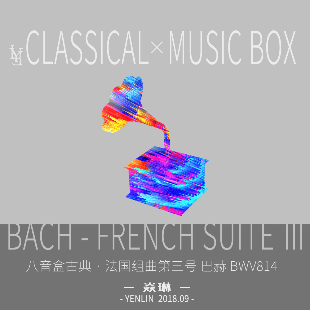 Bach French Suite 3, BWV814 - 1 Allemande