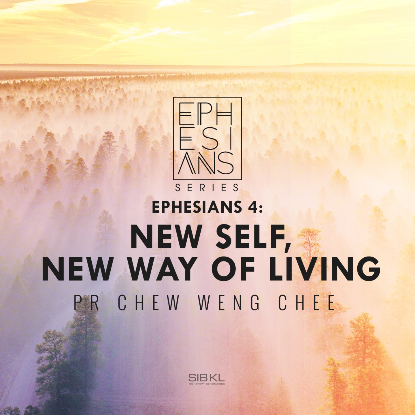 Ephesians 4: New Self, New Way of Living
