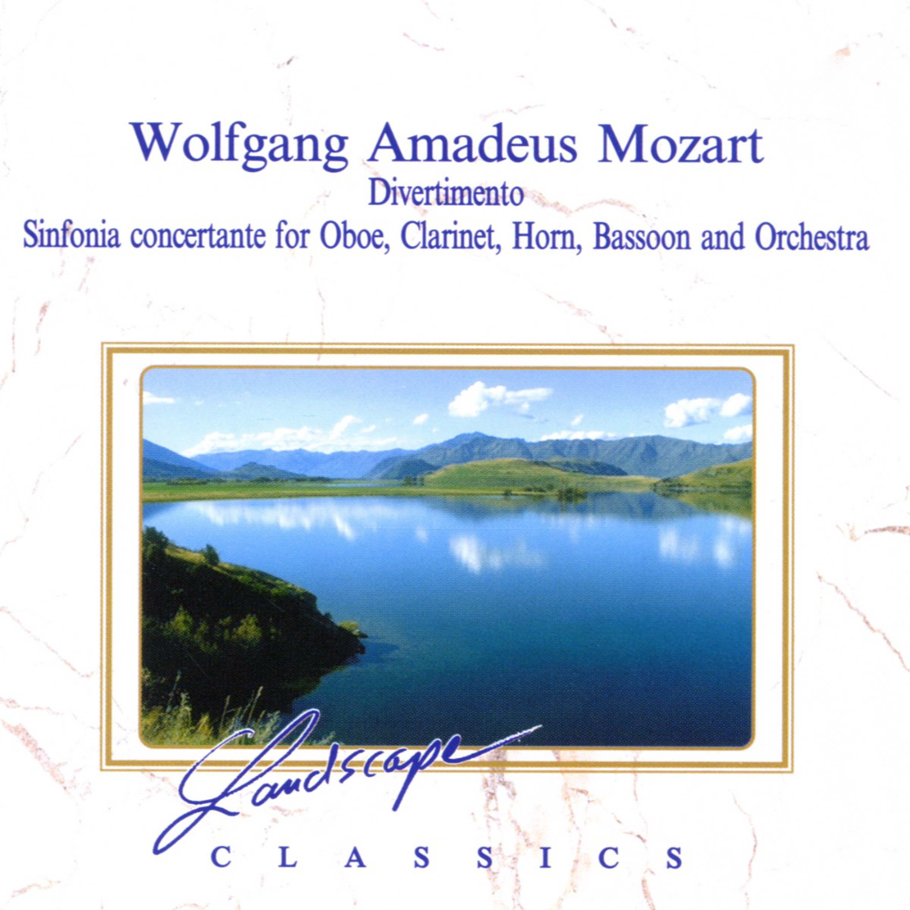 Wolfgang Amadeus Mozart: Divertimento, D-Dur, KV 251 - Sinfonie concertante, Es-Dur, KV 297b